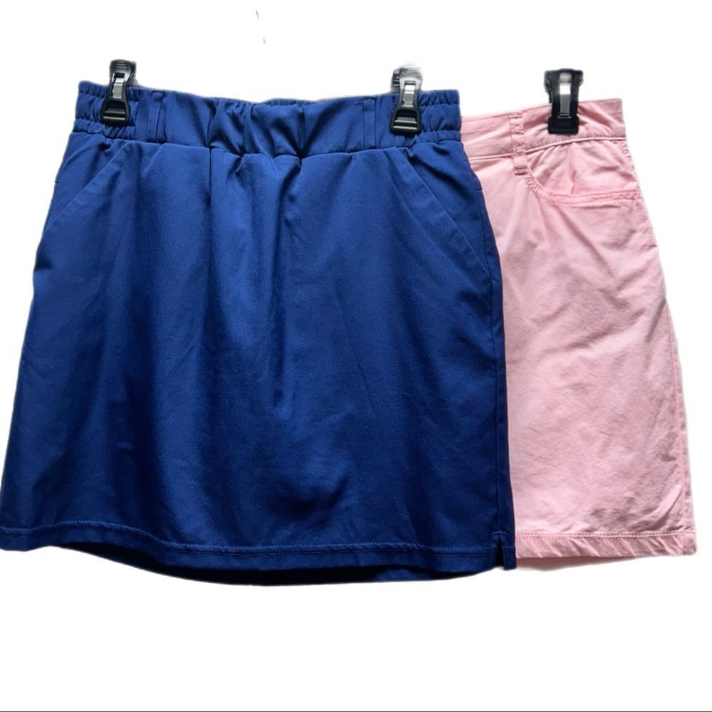St. John’s Bay Navy Blue & Pink Size Small (4) Skort (both included)